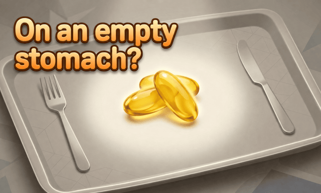 The Real Reason You Shouldn't Take Omega-3 on an Empty Stomach!