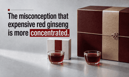 The Misconception That Expensive Red Ginseng Is StrongerâIf You've Wavered Before a Chuseok Gift Set