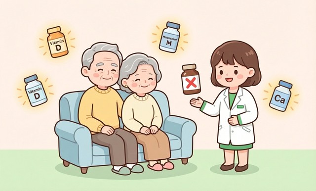 Even as a pharmacist, I don't give my parents just 'calcium' supplements