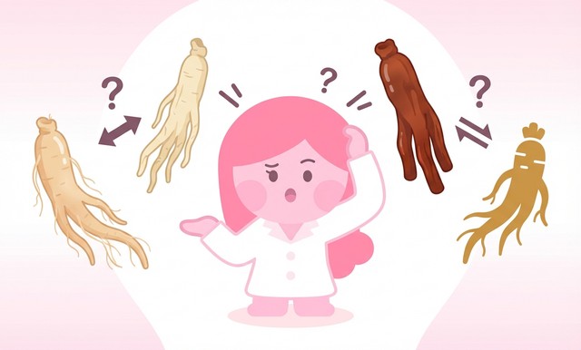 Ginseng, Fresh Ginseng, White Ginseng, Red Ginseng â What's the Difference?